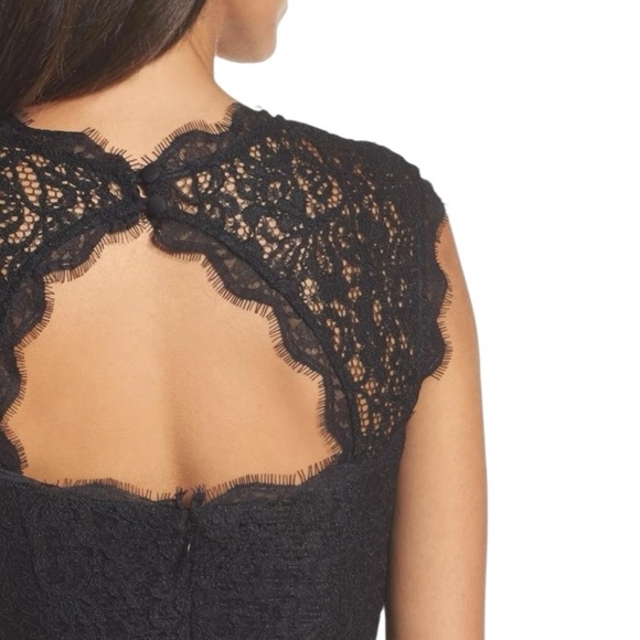 ADRIANNA PAPELL Black Lace Sheath
Dress Mini‎ Wedding Party Cocktail size 12 12P - Picture 6 of 10